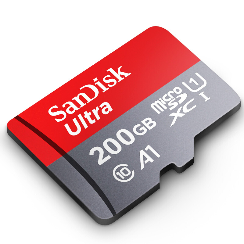 閃迪（SanDisk） A1 讀速100MB/s 至尊高速移動MicroSDHC UHS-I存儲卡 TF卡 (200GB) _http://m.bzsa.cn/img/sp/322/4d7f1d88-e8a9-4a16-8855-786c2ffb93dd.jpg