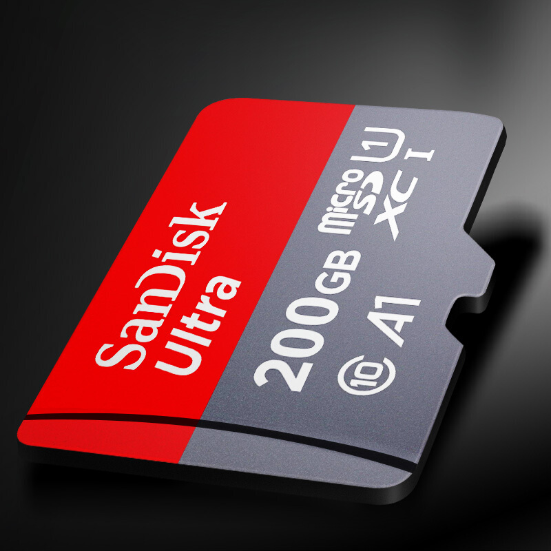 閃迪（SanDisk） A1 讀速100MB/s 至尊高速移動MicroSDHC UHS-I存儲卡 TF卡 (200GB) _http://m.bzsa.cn/img/sp/322/af8e2890-87ce-4790-a950-c8f315fd114e.jpg