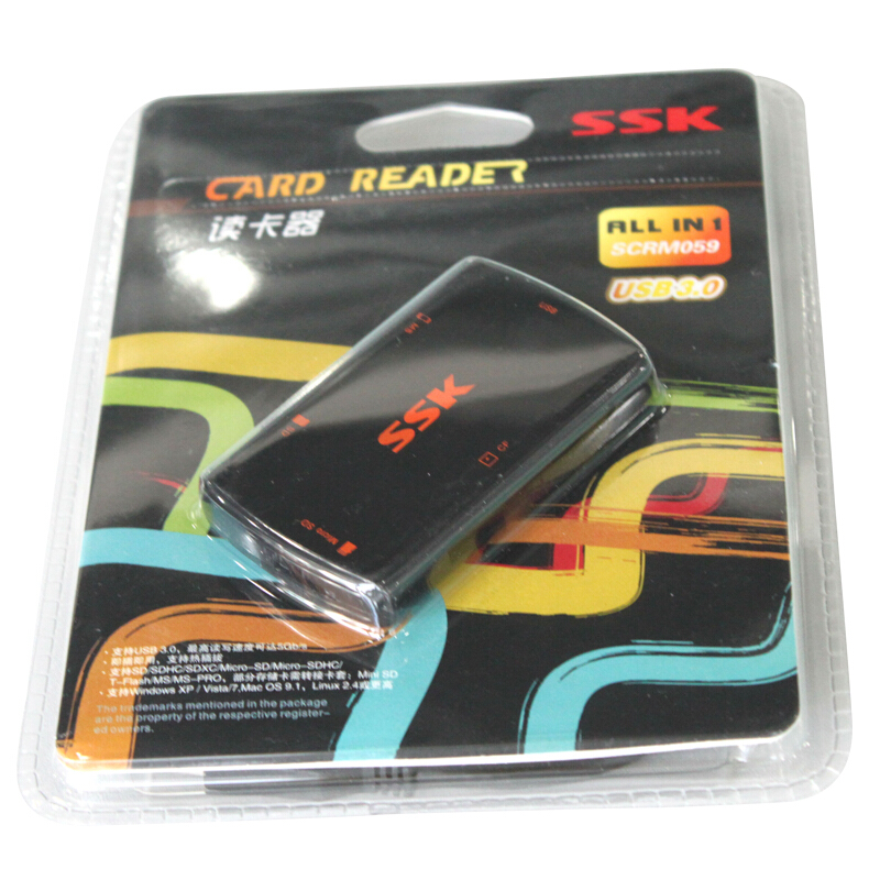 飚王（SSK） SCRM059 多功能合一讀卡器 USB3.0高速讀寫 支持TF/SD/CF/MS手機卡相機卡_http://m.bzsa.cn/img/sp/323/4c075b92-7a68-48fb-935b-887d65664cac.jpg