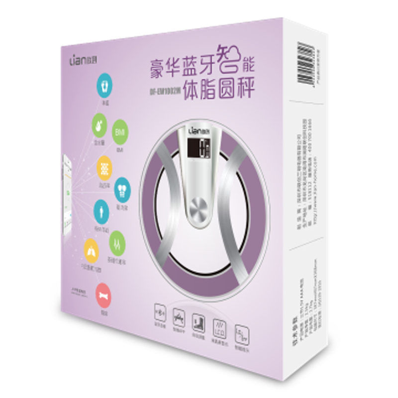 聯(lián)創(chuàng)（Lianc） DF-EW1002M 豪華藍(lán)牙智能體脂圓秤 人體秤_http://m.bzsa.cn/img/sp/345/76313020-4cff-4a43-b404-158bcab76d9e.jpg