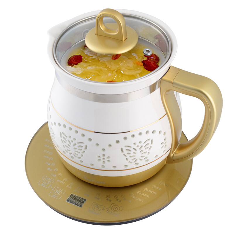 聯(lián)創(chuàng)（Lianc） DF-EP0816M 多功能陶瓷電熱水壺/花茶壺/煮茶器 養(yǎng)生壺 1.8L_http://m.bzsa.cn/img/sp/350/0a54daf8-68df-4579-a46e-e7ce7984602e.jpg