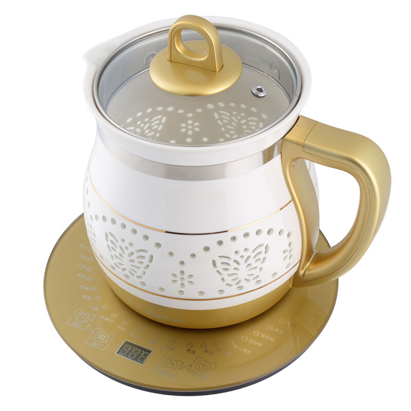 聯(lián)創(chuàng)（Lianc） DF-EP0816M 多功能陶瓷電熱水壺/花茶壺/煮茶器 養(yǎng)生壺 1.8L_http://m.bzsa.cn/img/sp/350/503d896c-cf55-4cb0-a097-69a3c8b9866d.jpg