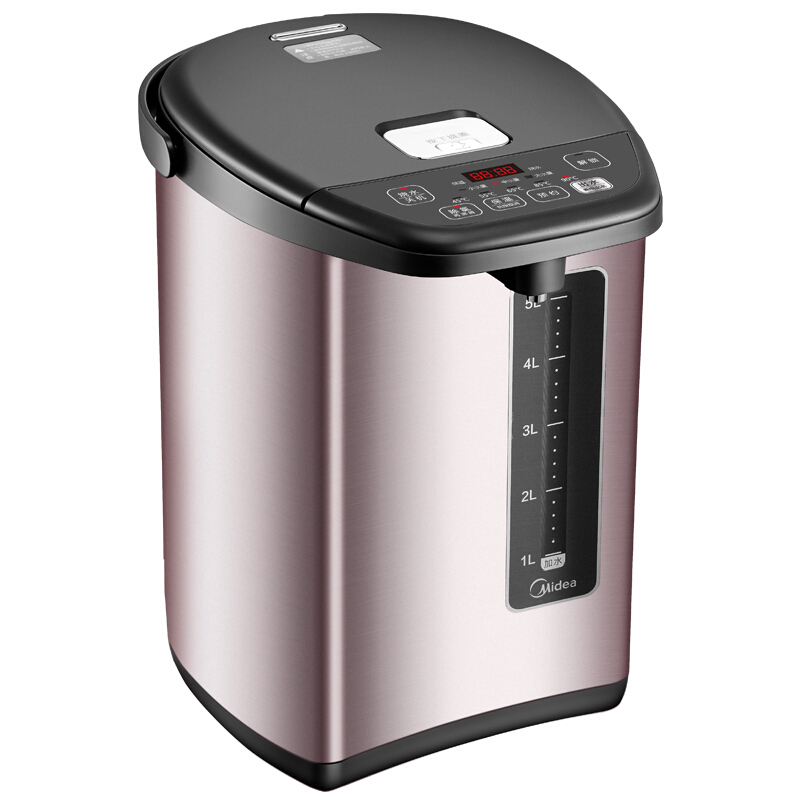 美的（Midea） PF708c-50T 304不銹鋼電水壺 5L容量 5段溫控電熱水壺 雙層彩鋼燒水壺_http://m.bzsa.cn/img/sp/350/68439b88-e73b-4247-85e0-bb8cbc30878d.jpg