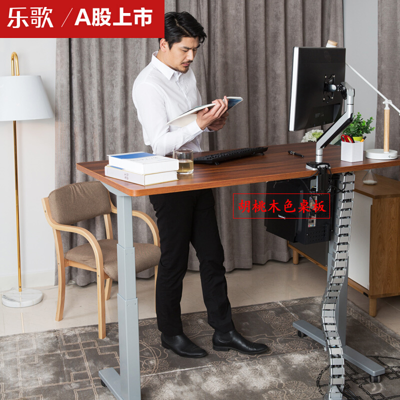 樂歌（Loctek） E3 呵護(hù)腰椎站立辦公電動升降桌/立柱3節(jié) (桌面尺寸1600*800mm) _http://m.bzsa.cn/img/sp/361/bbbc2b5a-574c-4990-95fd-d4a6e7f13e8f.jpg
