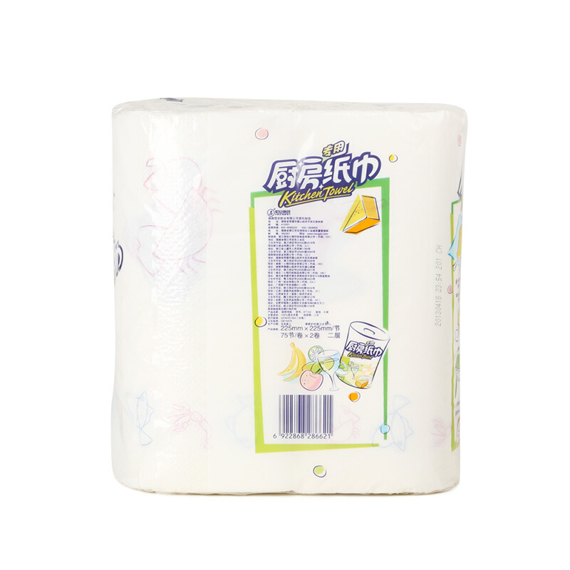 心相印（Mind Act Upon Mind） KT102 吸油吸水廚房用卷紙2卷/提_http://m.bzsa.cn/img/sp/382/2f8a4977-9b29-4c46-aaf1-e350f6a898e9.jpg