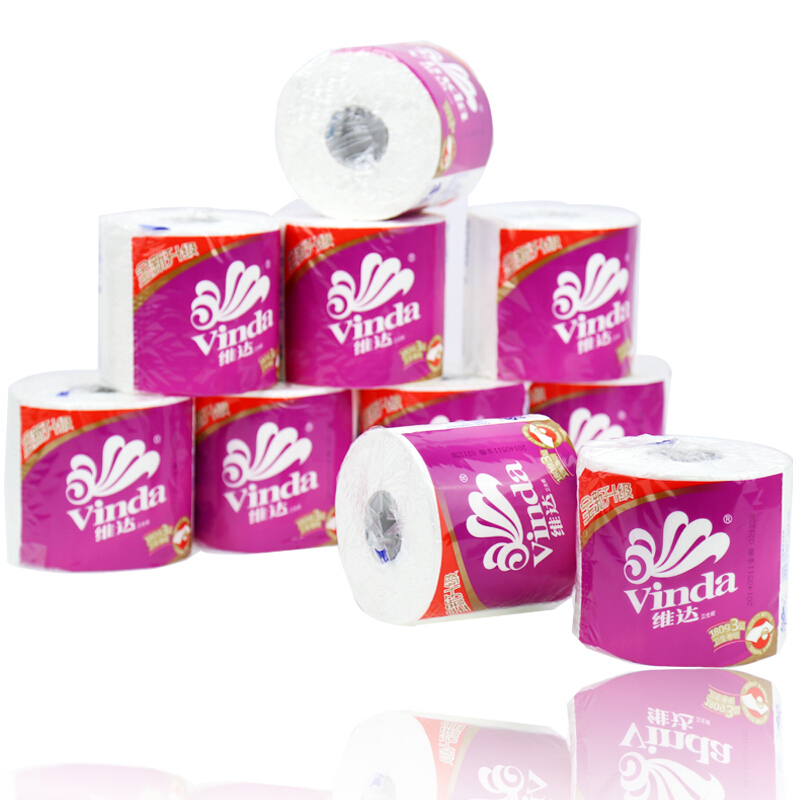 維達(dá)（Vinda） V4131 特柔卷筒紙衛(wèi)生紙 紫色 180g *10卷_http://m.bzsa.cn/img/sp/382/6fbf6850-f267-465f-9004-ceaaa7cf1488.jpg