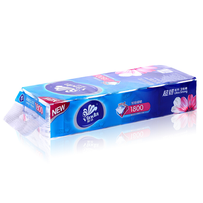 維達(dá)（Vinda） V4688 4層柔韌系列卷紙衛(wèi)生紙 180g x 10卷_http://m.bzsa.cn/img/sp/382/7ea7911e-9ffd-45b9-8ff4-1bcc3d9a71de.jpg