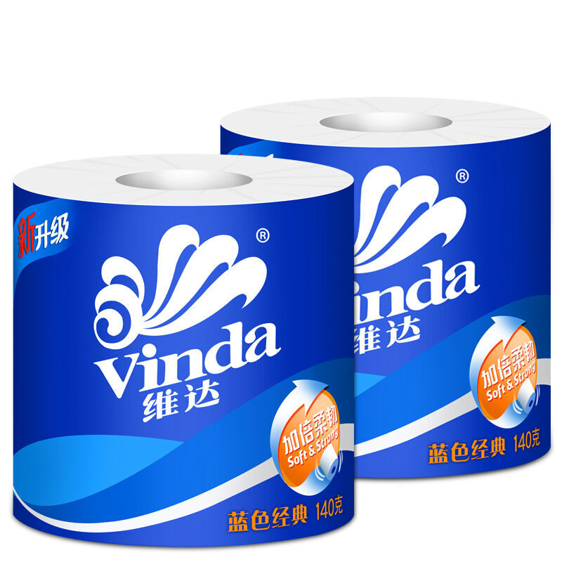 維達(dá)（Vinda） V4069 3層藍(lán)色經(jīng)典卷紙衛(wèi)生紙廁紙140g*10卷 _http://m.bzsa.cn/img/sp/382/bdd39ef8-8d78-4924-9a24-dc76d12bbc61.jpg