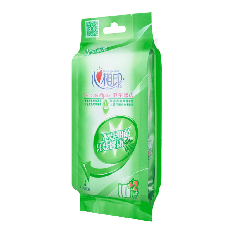 心相印（Mind Act Upon Mind） XCA001 衛(wèi)生濕巾 獨(dú)立包裝10片/包_http://m.bzsa.cn/img/sp/388/568e76b6-7593-40c8-b0b3-0395abf884b6.jpg
