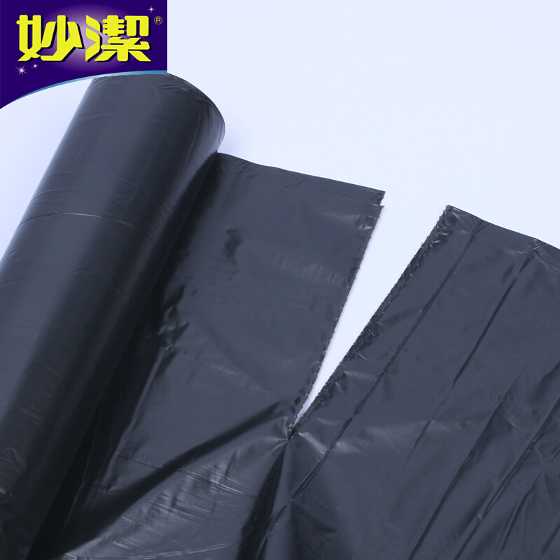 妙潔（MIAOJIE） 大(L)黑色 點斷式垃圾袋 50*60cm_http://m.bzsa.cn/img/sp/392/5092c359-8620-451e-a269-66d35b13c4fd.jpg