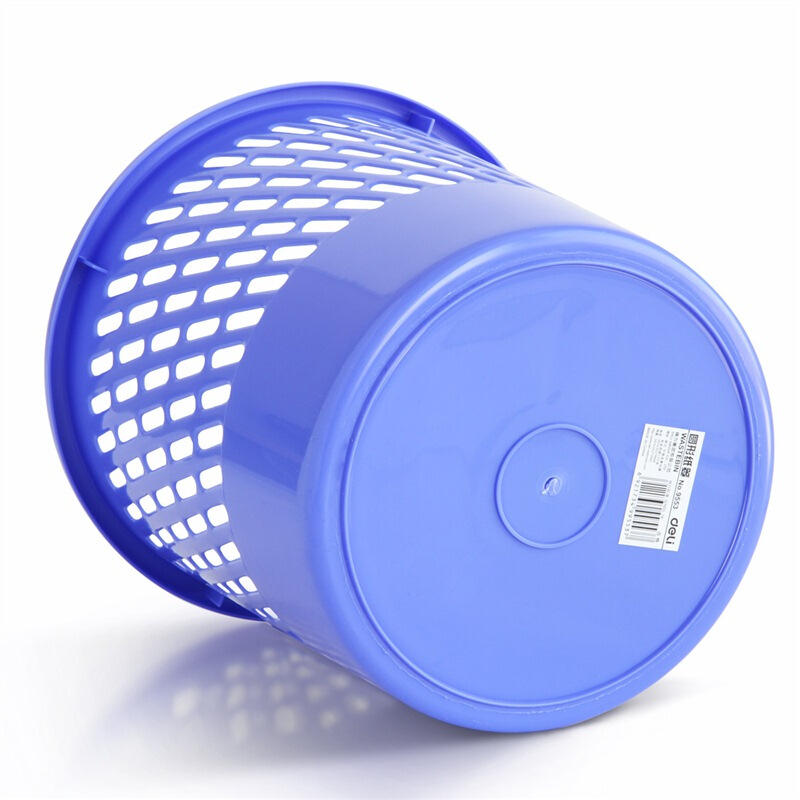得力（deli） 9553 耐用圓紙簍/清潔桶/垃圾桶 小號(φ260mm) _http://m.bzsa.cn/img/sp/393/0acd2cac-1bcc-405b-8225-6fff5899ac40.jpg