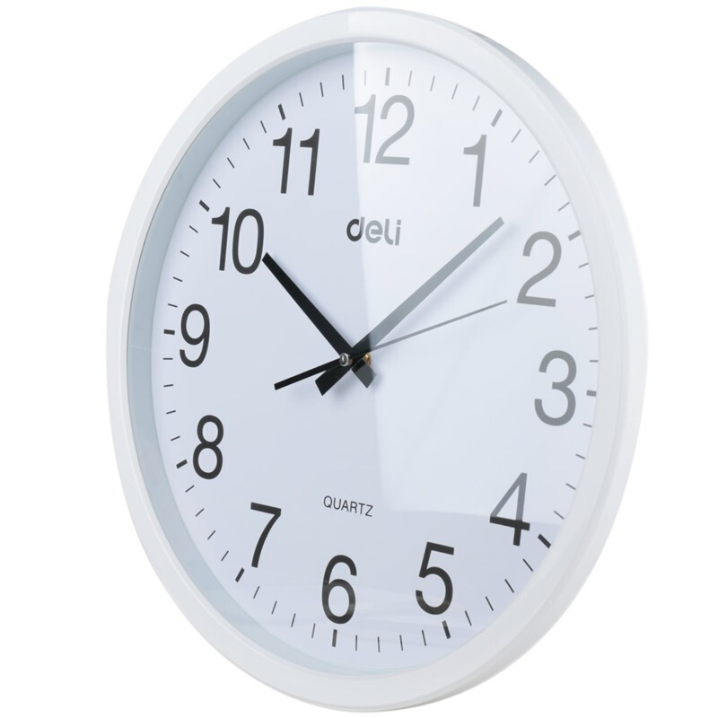 得力（deli） 9006 掛鐘 (只)37CM（14.5寸） (白色) _http://m.bzsa.cn/img/sp/419/35fdb0c8-8e02-4b4e-970d-03ad88febd76.jpg