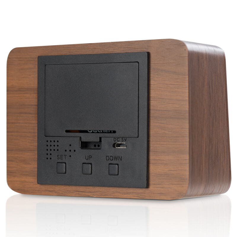 得力（deli） 8814 多功能電子鐘 100*42*70mm (棕色) _http://m.bzsa.cn/img/sp/419/9da70ad4-7ac0-48a6-88bb-e91ccfa98f5f.jpg