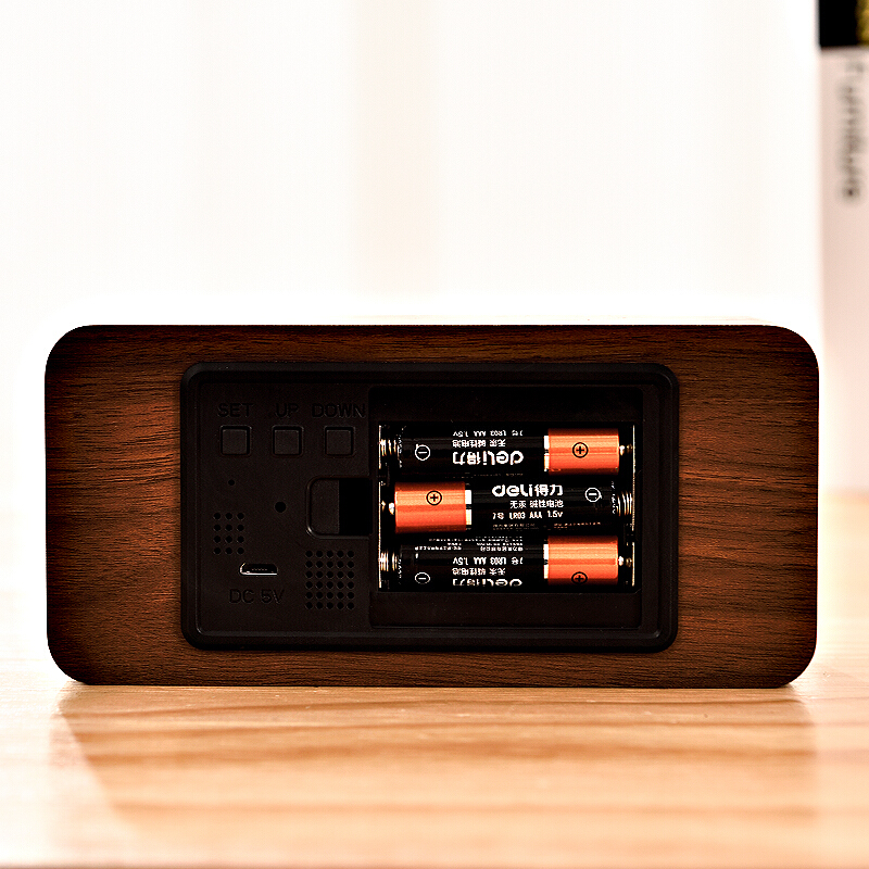 得力（deli） 8815 多功能電子鐘 150*42*70mm (黑色) _http://m.bzsa.cn/img/sp/419/c612c842-9ac7-44fb-97a5-966751a92f72.jpg