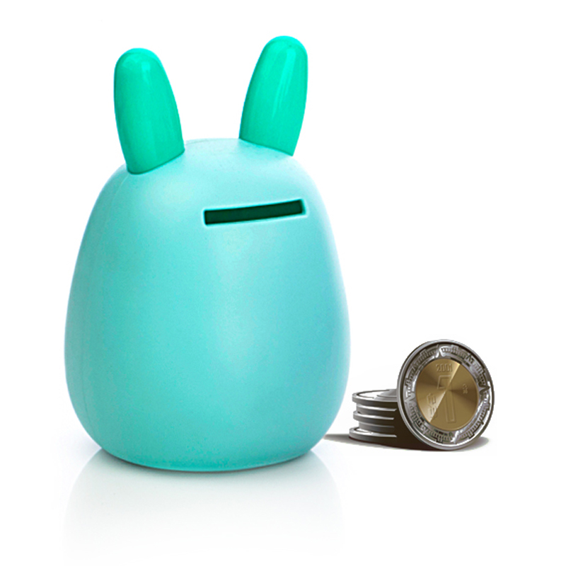 Artiart CUTE070-Green 創(chuàng)意硬幣儲(chǔ)蓄罐/有財(cái)兔存錢罐 (綠色) _http://m.bzsa.cn/img/sp/420/abac48dd-cd72-47c9-beda-3152c44e2142.jpg