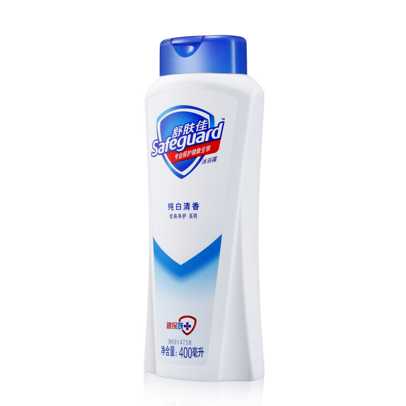 舒膚佳 沐浴露純白清香型400ml_http://m.bzsa.cn/img/sp/426/46285b91-463c-4544-88ee-e3835122214f.jpg