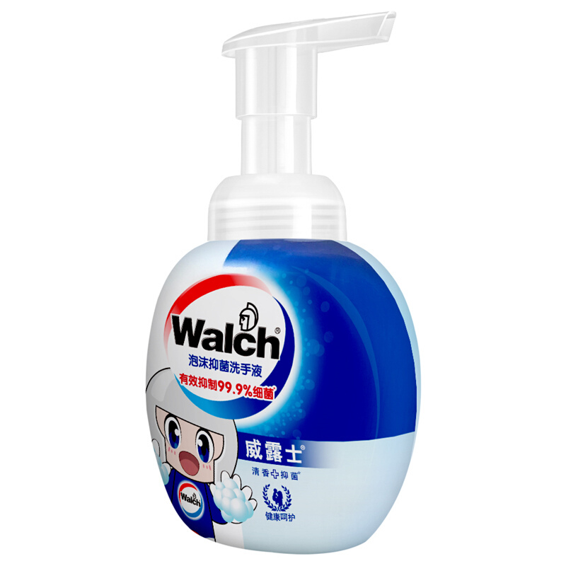 威露士（Walch） 泡沫洗手液 健康呵護 300ml_http://m.bzsa.cn/img/sp/427/6b53c1ba-caa1-4bc2-8da5-b4aa9285705e.jpg