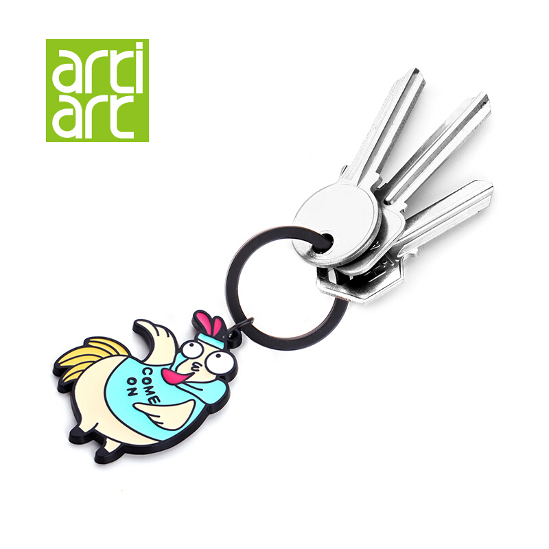 Artiart 創(chuàng)意卡通十二生肖鑰匙鏈/鑰匙扣（丑牛）_http://m.bzsa.cn/img/sp/519/27da33e8-d058-4183-be62-77cdd276bd8a.jpg