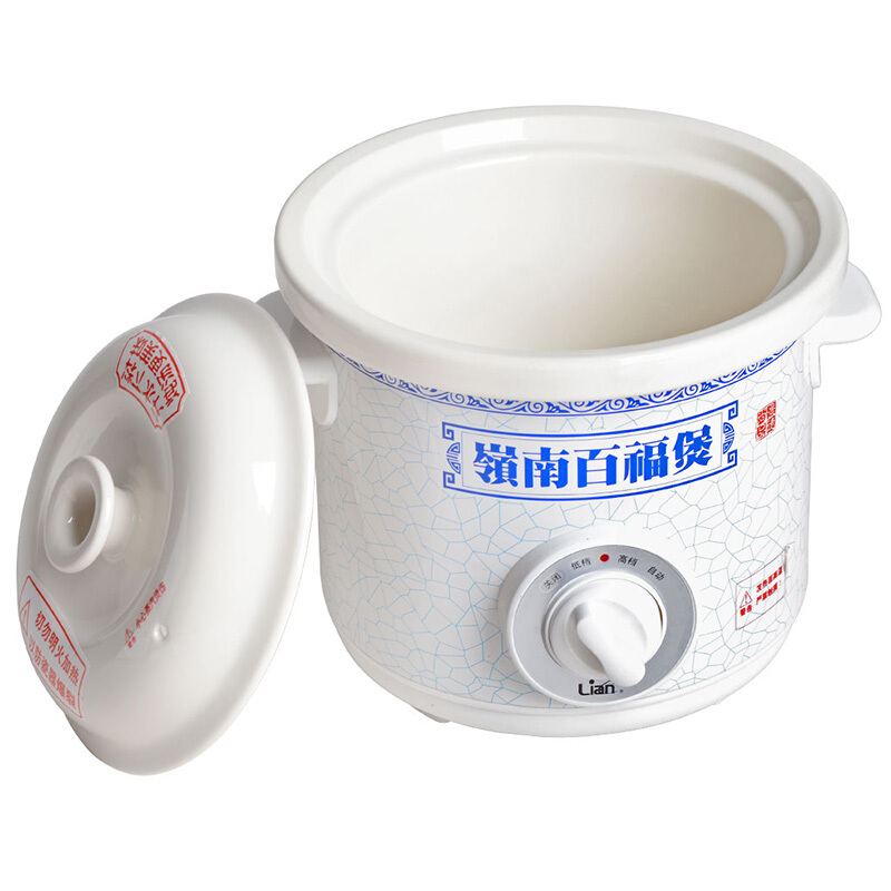 聯(lián)創(chuàng)（Lianc） DF-BL9038M 嶺南百福煲 陶瓷電燉盅養(yǎng)生鍋 容量1.5升_http://m.bzsa.cn/img/sp/524/5aaf0c7a-82be-4f7d-9b2a-a5dd4be17141.jpg