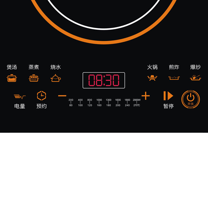 聯(lián)創(chuàng)（Lianc） DF-ES1803M 電磁爐智能觸控雙層線圈 黑晶面板_http://m.bzsa.cn/img/sp/524/75c501ff-6b1a-47bb-9bda-d695201f170d.jpg