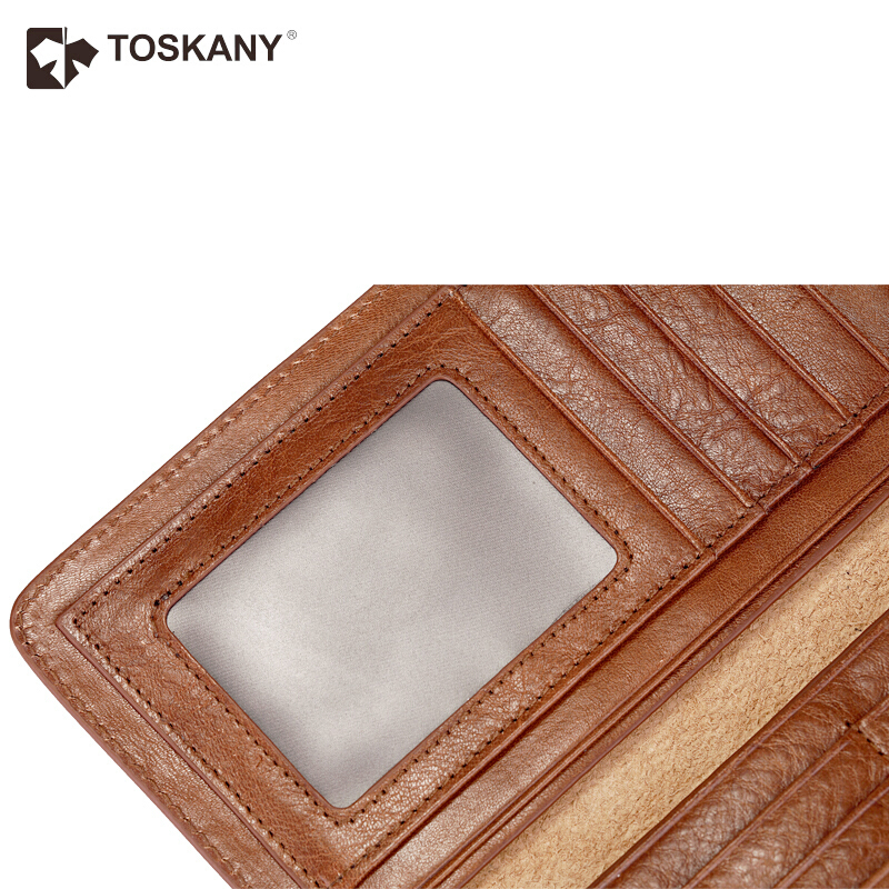 托斯卡尼（TOSKANY） TL66866 商務(wù)休閑男士長款錢夾/錢包 頭層牛皮 (棕色) _http://m.bzsa.cn/img/sp/525/da3c7c00-24f5-4d62-8149-341c83ba58ef.jpg
