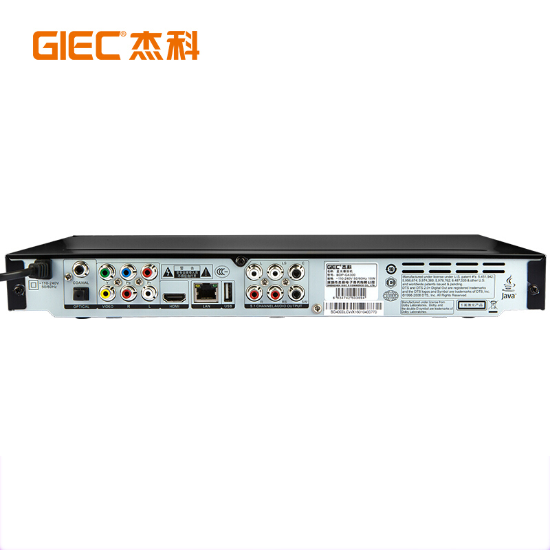 杰科（GIEC） BDP-G4300 藍(lán)光DVD/CD/VCD USB光盤 硬盤 播放器/播放機(jī) 5.1聲道 高清HDMI影碟機(jī)_http://m.bzsa.cn/img/sp/594/82166cc3-0127-4b0b-8214-af69c68dde07.jpg