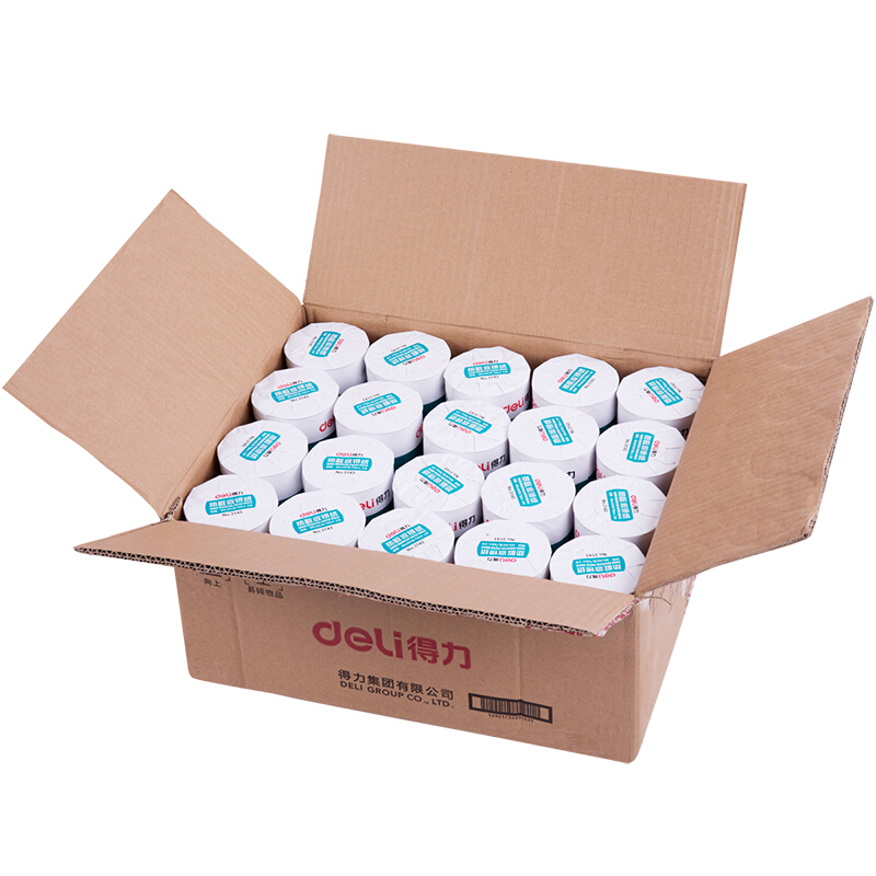 得力（deli） 3143 熱敏收銀紙80mm*80mm*56m(紅)20卷裝_http://m.bzsa.cn/img/sp/83/c4da1b3e-746c-4e61-9de9-a67581c52517.jpg