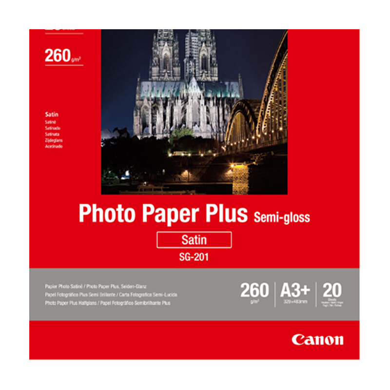 佳能（Canon） SG-201 亞高光澤照片紙 (A3/20張) _http://m.bzsa.cn/img/sp/83/f6c92069-d8da-4fff-9aec-d11bf738356a.jpg