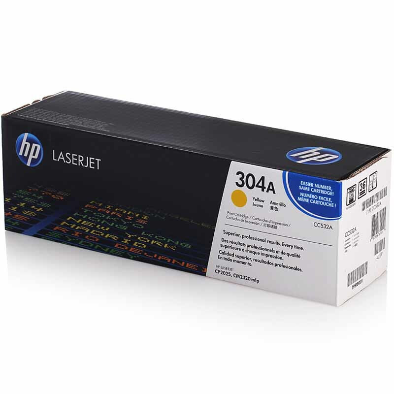 惠普（HP） CC532A 彩色打印機(jī)硒鼓 304A（黃色） _http://m.bzsa.cn/img/sp/92/696f0b0c-e546-40c4-ab89-ddec7e6e98bc.jpg