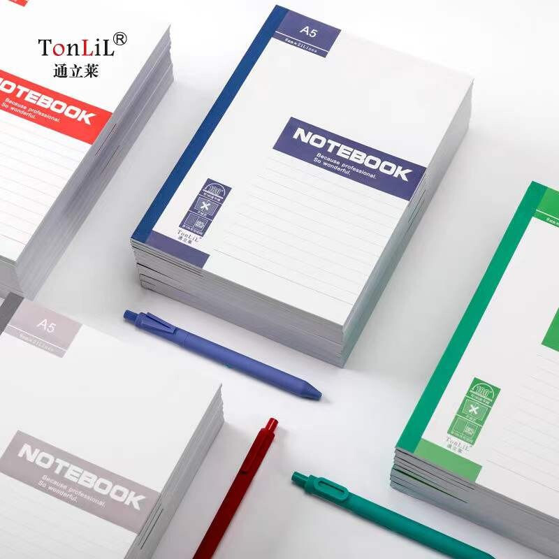 通立萊（Tonlil） A540 無(wú)線裝訂本40頁(yè)A5 10本/包_http://m.bzsa.cn/newimg/C202207/1658371133318.jpg