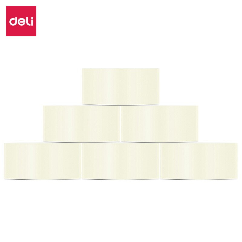 得力（deli） 30911 透明封箱膠帶 48mm*60y 6卷/桶_http://m.bzsa.cn/newimg/C202207/1658393506376.jpg