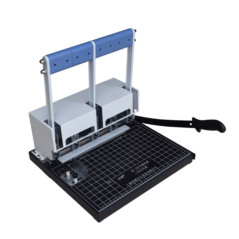 奇硯QY-15C可調(diào)孔距三孔打孔機強力帶刀打孔器_http://m.bzsa.cn/newimg/C202210/1665217098829.jpg