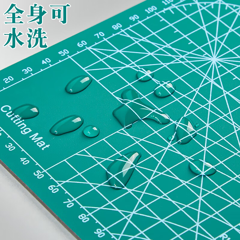 三年二班 A3超大號(hào)雙面防滑裁紙板鼠標(biāo)墊 薄荷綠_http://m.bzsa.cn/newimg/C202301/1672736624744.jpg