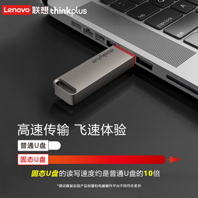 聯(lián)想（thinkplus）1TB USB3.1 U盤TU100灰色_http://m.bzsa.cn/newimg/C202303/1679638530424.jpg