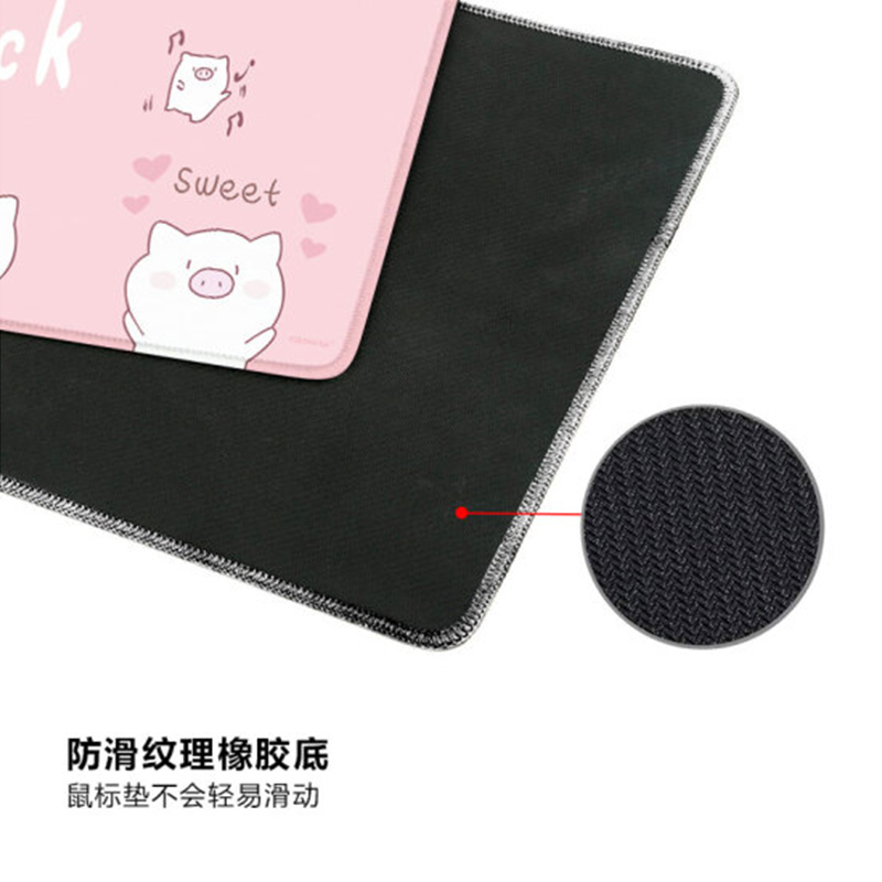 玲魅Linmath 鎖邊大號鼠標墊800*300MM【三只小豬】_http://m.bzsa.cn/newimg/C202304/1681201148887.jpg