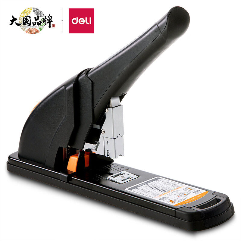得力(deli)210頁省力重型大訂書機(jī)/訂書器 黑色0385_http://m.bzsa.cn/newimg/C202310/1697611087202.jpg