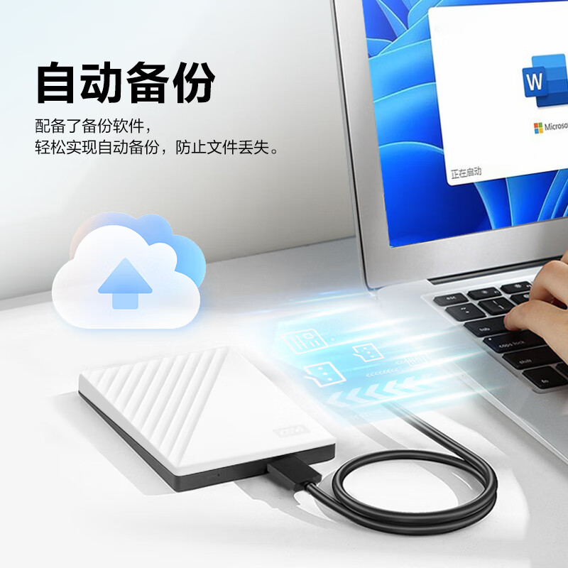 西部數(shù)據(jù)(WD) 5TB 移動(dòng)硬盤 USB3.0 My Passport隨行版2.5英寸 WDBPKJ0050BWT_http://m.bzsa.cn/newimg/C202310/1698023118623.jpg